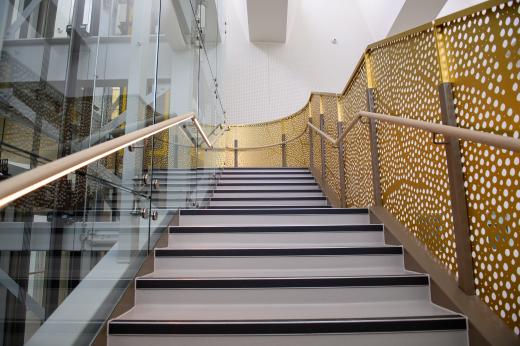 The Oak Cancer Centre - main atrium staircase