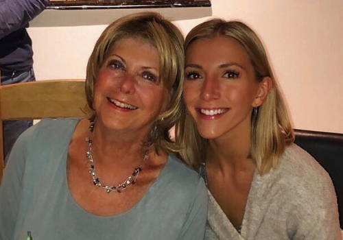 Stephanie and her mum