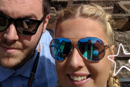 Image of Lucy and her late husband Tay
