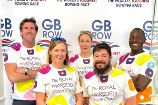 Team Sea Legs. Chris Howard, Lamin Deen, Emma Wolstenholme, Jason McKinlay and Sophie Harris