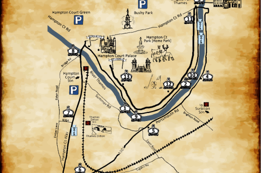 Route Map of Palace Half Marathon 2024
