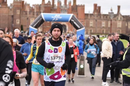 RMCC runner at the Palace Half Marathon 2024