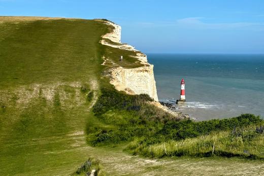 View of cliffs 