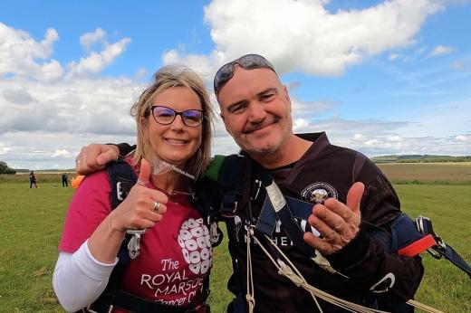 Summer skydive