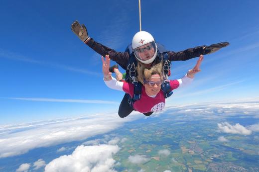 Summer skydive