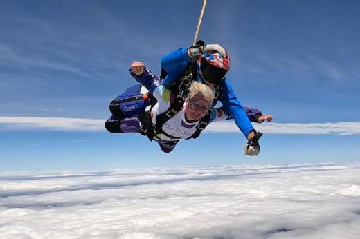 Summer skydive