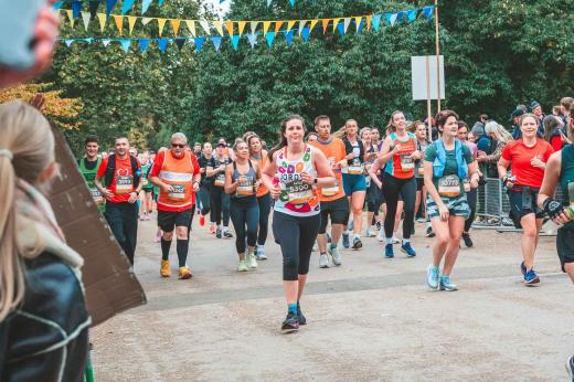Royal Marsden runner at Royal Parks