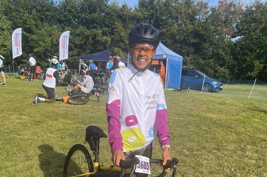 RMCC fundraiser at London to Brighton Cycle 