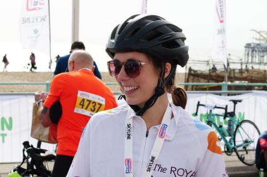 RMCC fundraiser at London to Brighton Cycle 