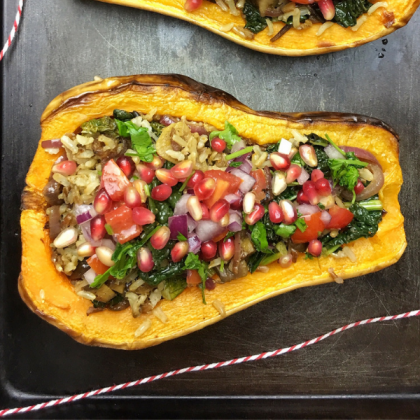 Stuffed squash