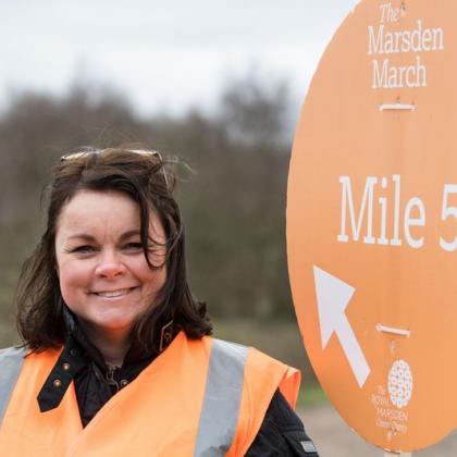 Marsden March volunteer