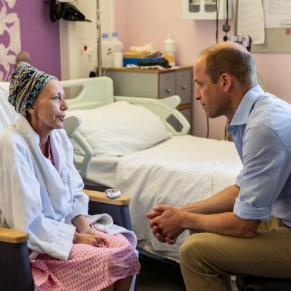 The Duke meets patients on Ellis Ward