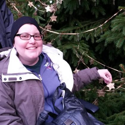 Ali with her Marsden star