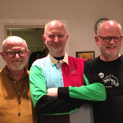 Deeresh and his two brothers
