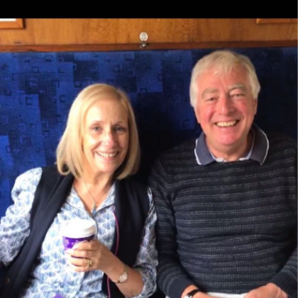 Christie and her husband Keith
