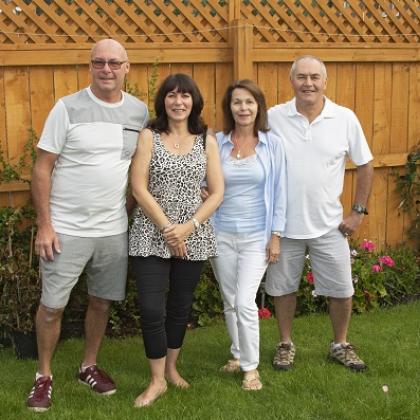 Eric Doughty and family