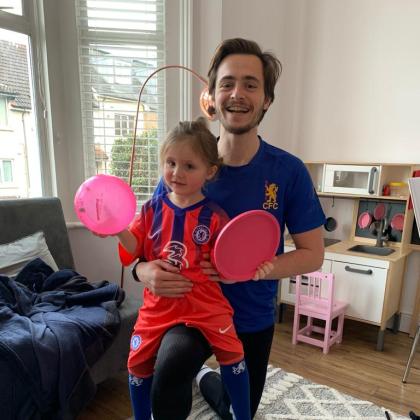 Thomas R and daughter