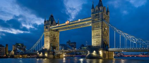 Tower Bridge at night