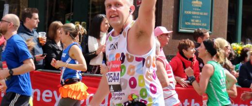 Team Marsden runner
