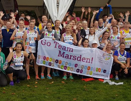 Team Marsden at The Royal Parks Half Marathon