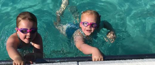 Grace Roberts-Fookes swimming