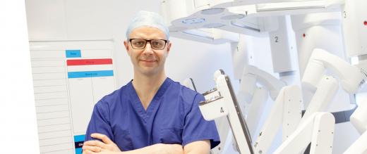 Marc Bullock, Robotics Surgical Fellow with the da Vinci Xi
