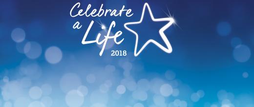 Celebrate a life banner