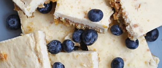 Lemon Cheesecake Slice