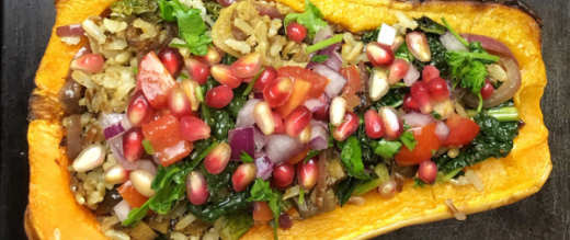 Stuffed squash