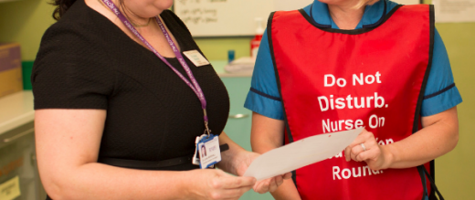 Dr Lynley Marshall and nurse