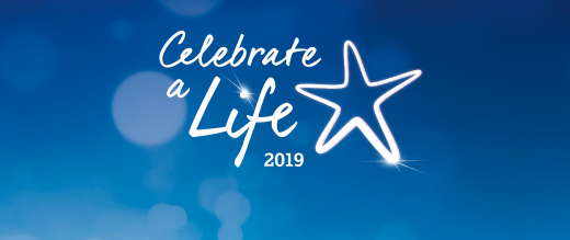 Celebrate a life graphic