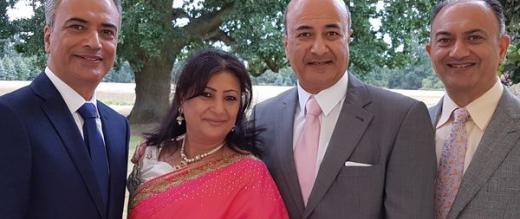 Preeti Dudakia with her family