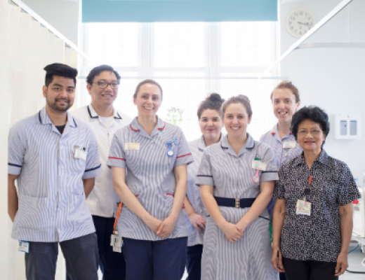 staff in the hospital