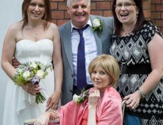 Barry and Ann with family