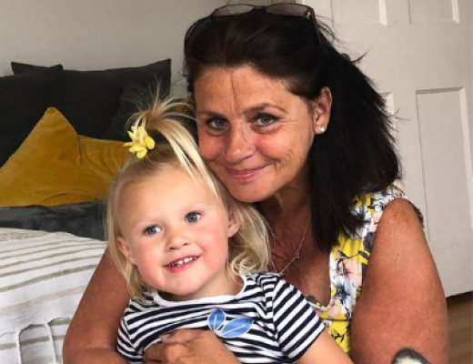 Julie with grand daughter