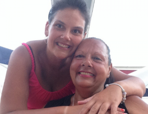 Julie with daughter