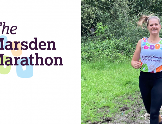 Marsden Marathon runner smiling