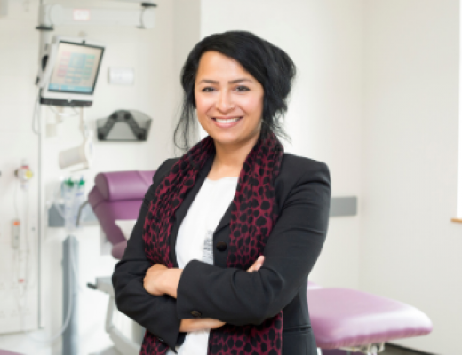 Dr Naureen Starling smiling 